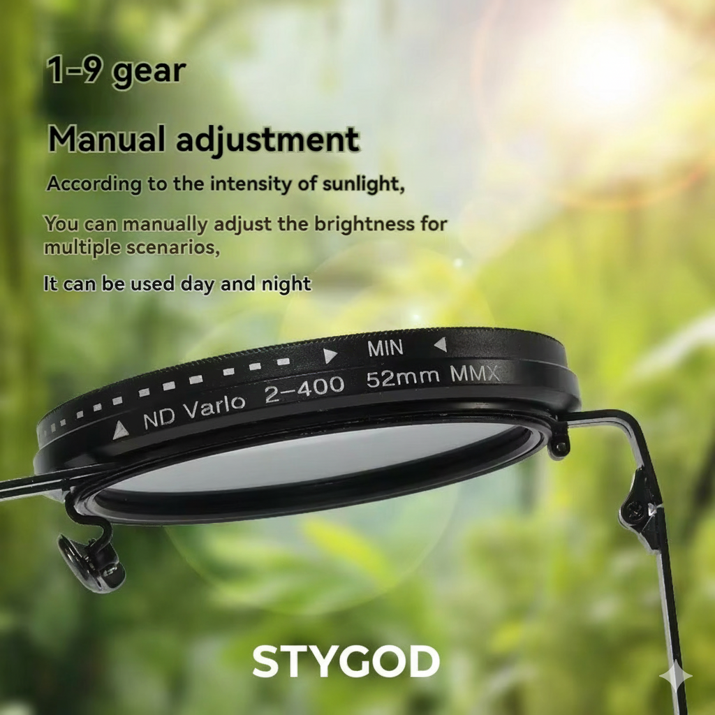 STYGOD™ 2025 Dimmable Polarized Sunglasses