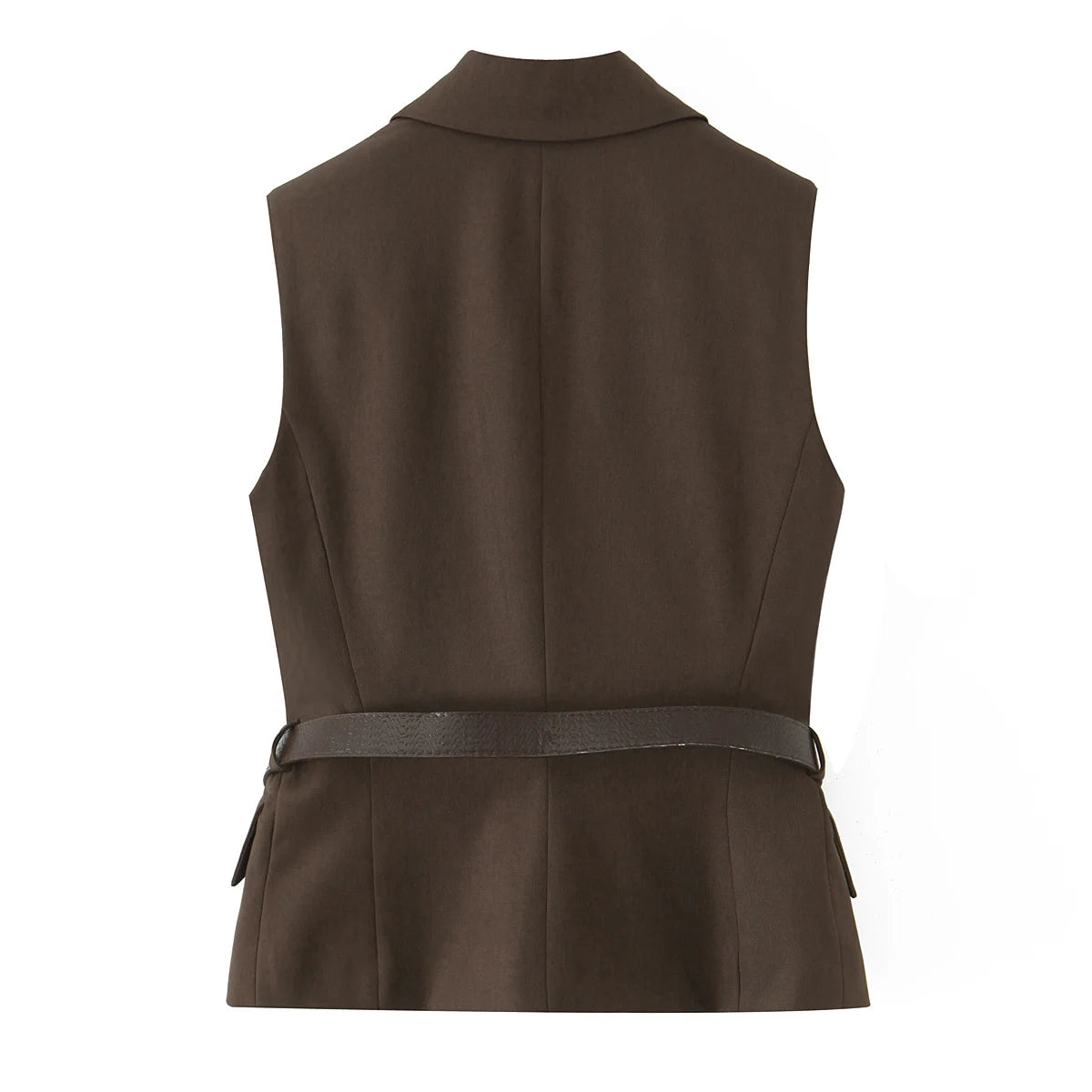 2025 New Women Pants Fashiontwo-piece set Women Sexy V-Neck With Belt Top+ wide-leg Pants 2 Pieces Sets Elegant Women Suit
