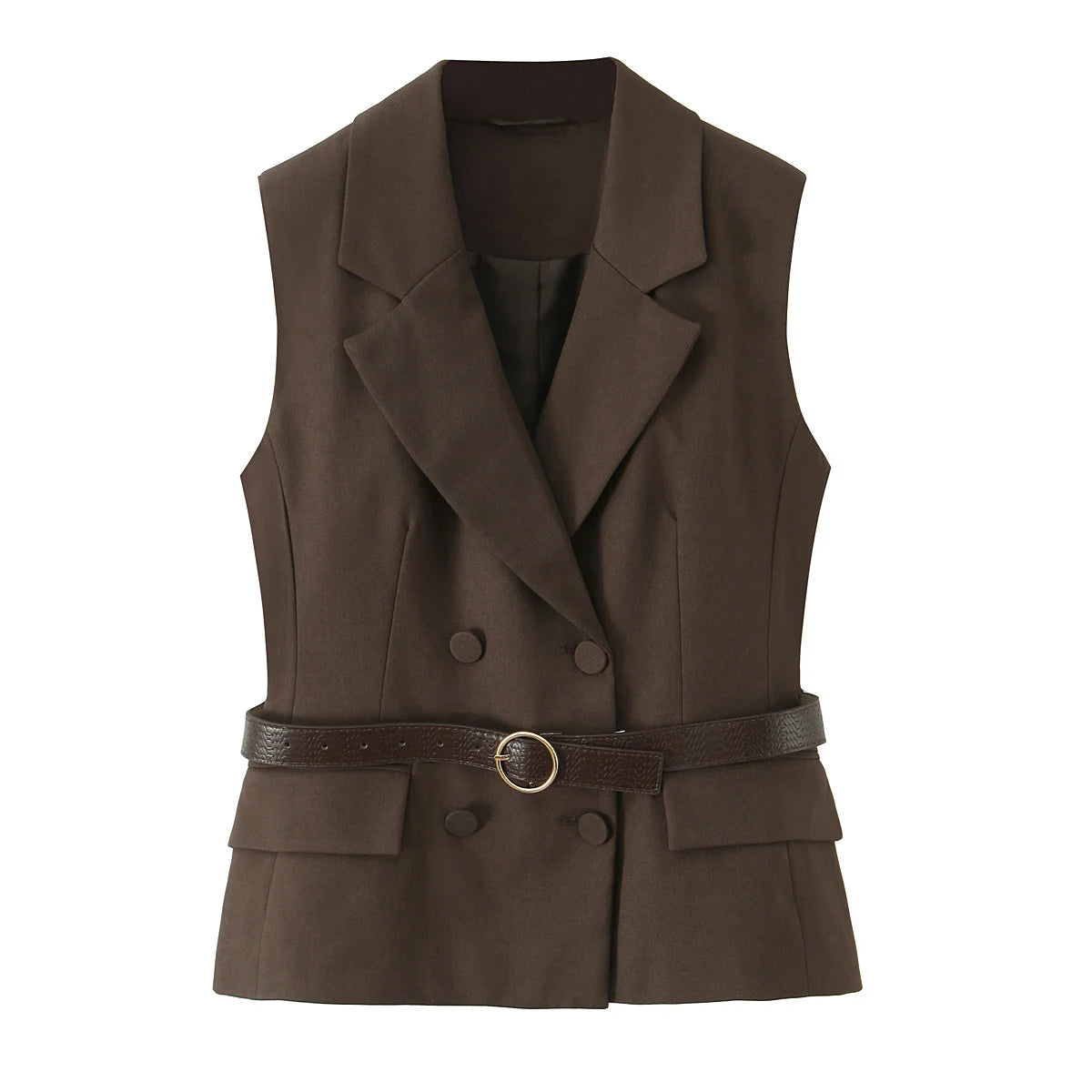2025 New Women Pants Fashiontwo-piece set Women Sexy V-Neck With Belt Top+ wide-leg Pants 2 Pieces Sets Elegant Women Suit