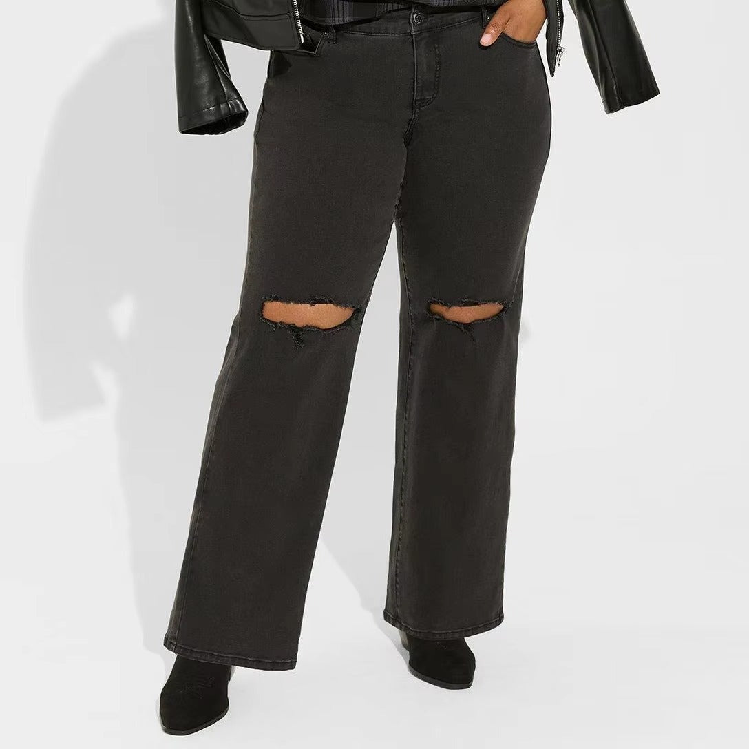 STYGOD™Tummy Control Wide Leg Jeans
