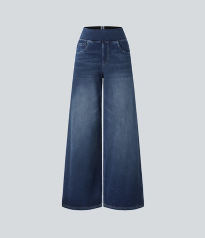STYGOD™ High Waisted Baggy Wide Leg Jeans