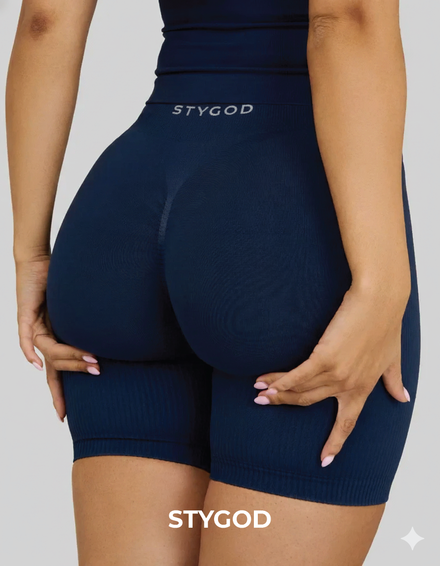 STYGOD™ Elevate Ribbed Contour Shorts