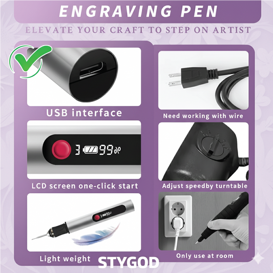 STYGOD™ Mini Electric Engraving Carve Pen
