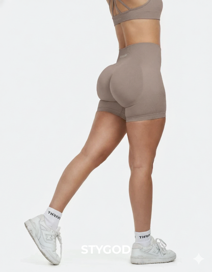 STYGOD™ Elevate Ribbed Contour Shorts