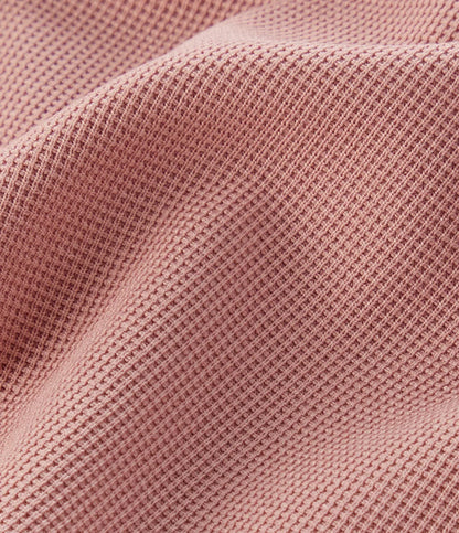 High Waisted Pocket Wide Leg Waffle Work Pants