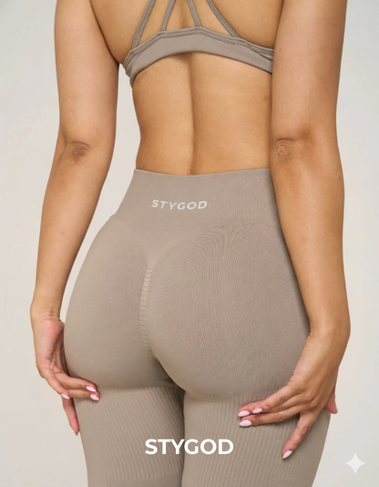 STYGOD™ Ribbed Contour Leggings
