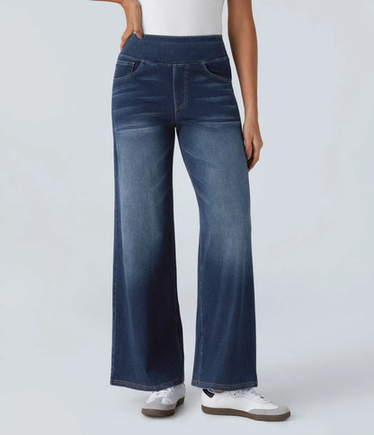 STYGOD™ High Waisted Baggy Wide Leg Jeans