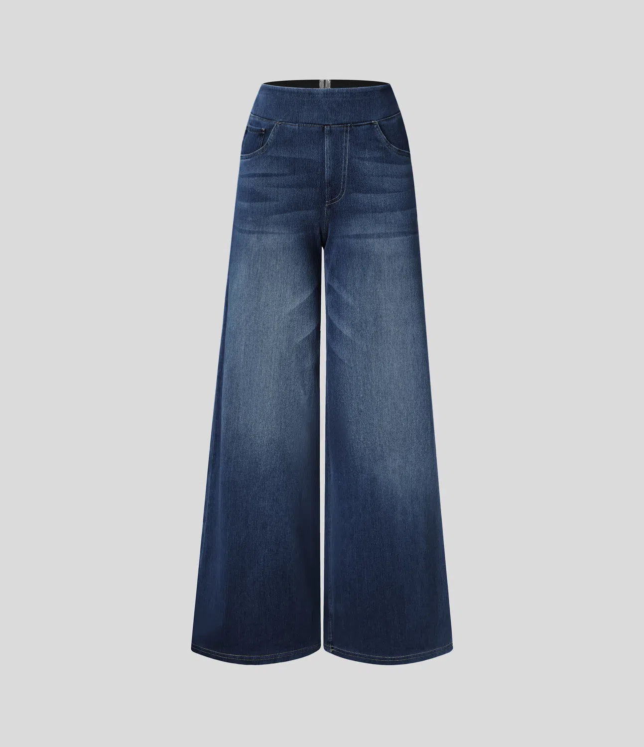 STYGOD™ High Waisted Baggy Wide Leg Jeans
