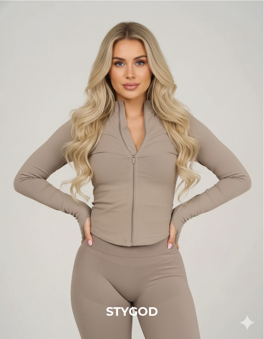 STYGOD™ Ribbed Sculpt Jacket