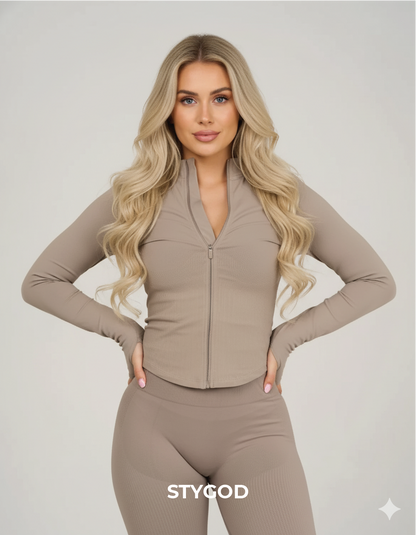STYGOD™ Ribbed Sculpt Jacket