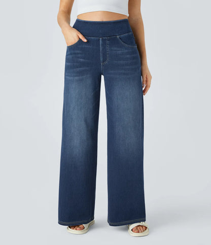 STYGOD™ High Waisted Baggy Wide Leg Jeans