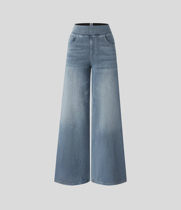STYGOD™ High Waisted Baggy Wide Leg Jeans
