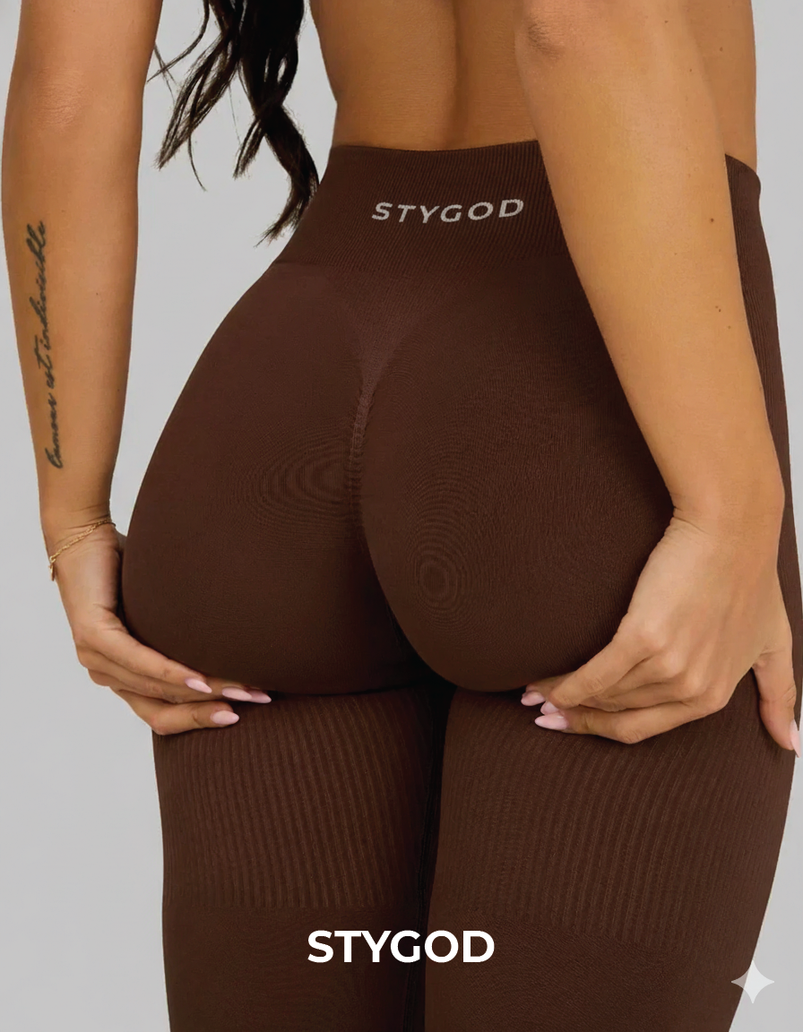 STYGOD™ Ribbed Contour Leggings