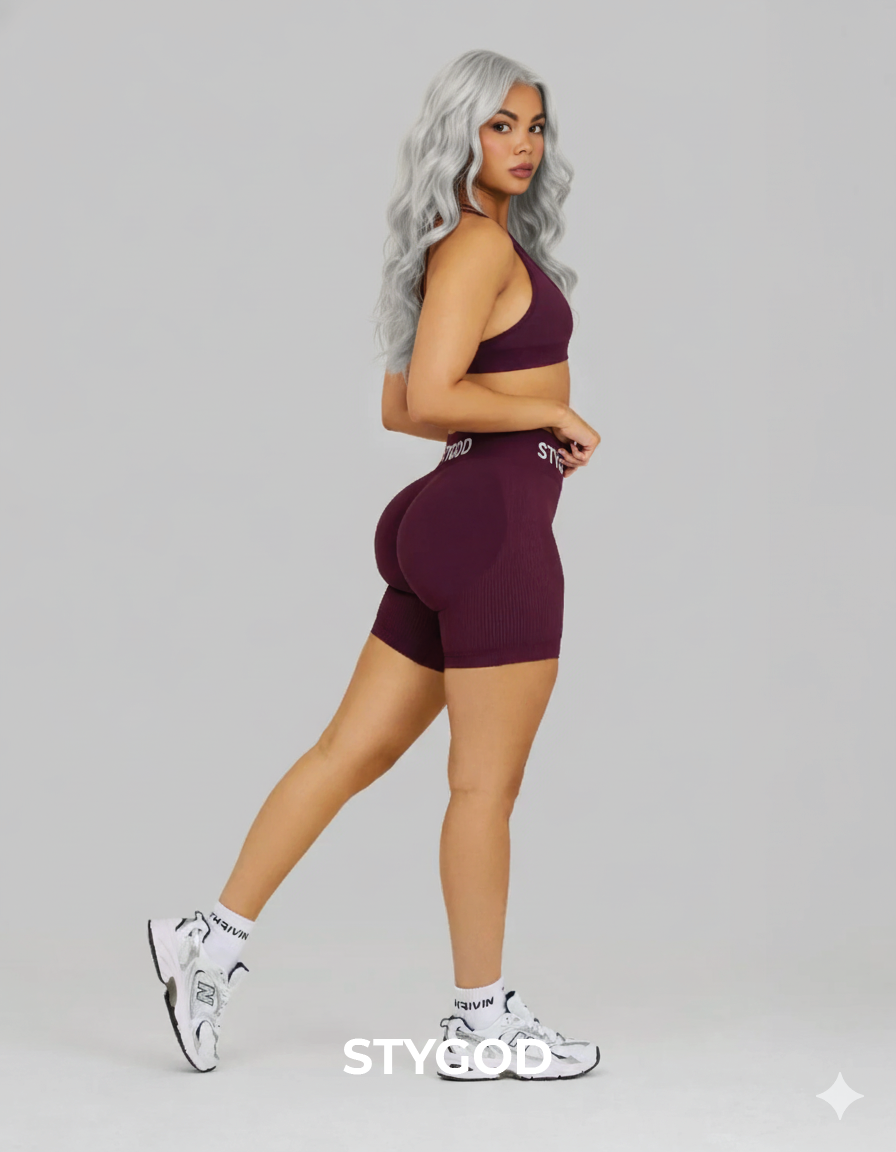 STYGOD™ Elevate Ribbed Contour Shorts