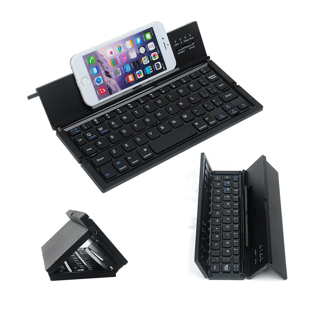 STYGOD™ Wireless Bluetooth Foldable Keyboard for Phones and Tablets