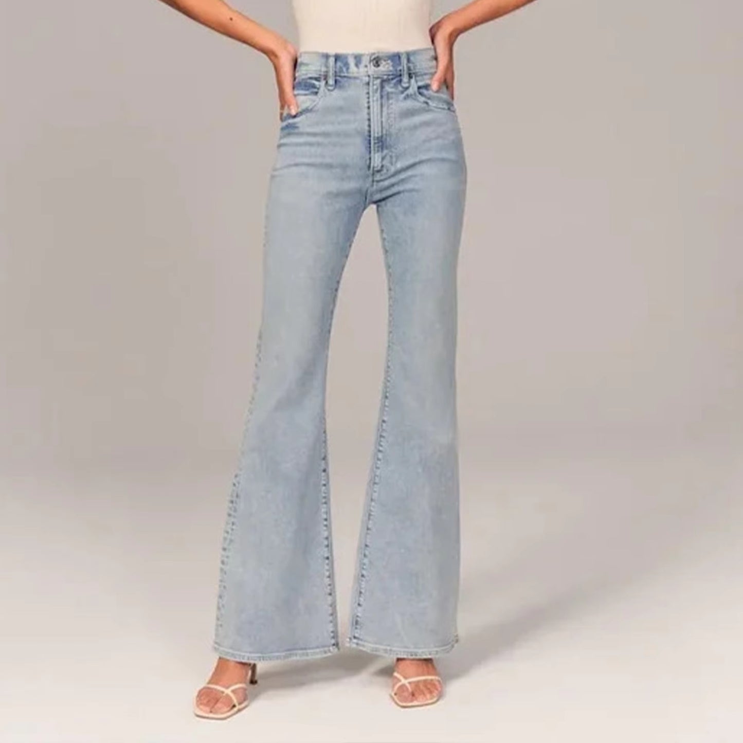 STYGOD™ High Rise Flare Jeans