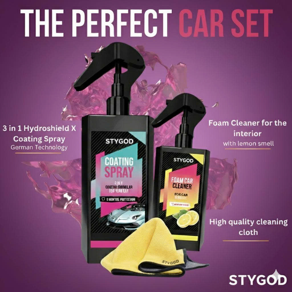 STYGOD™ Platinum Car Coating – Ultimate Protection for Your Car’s Finish