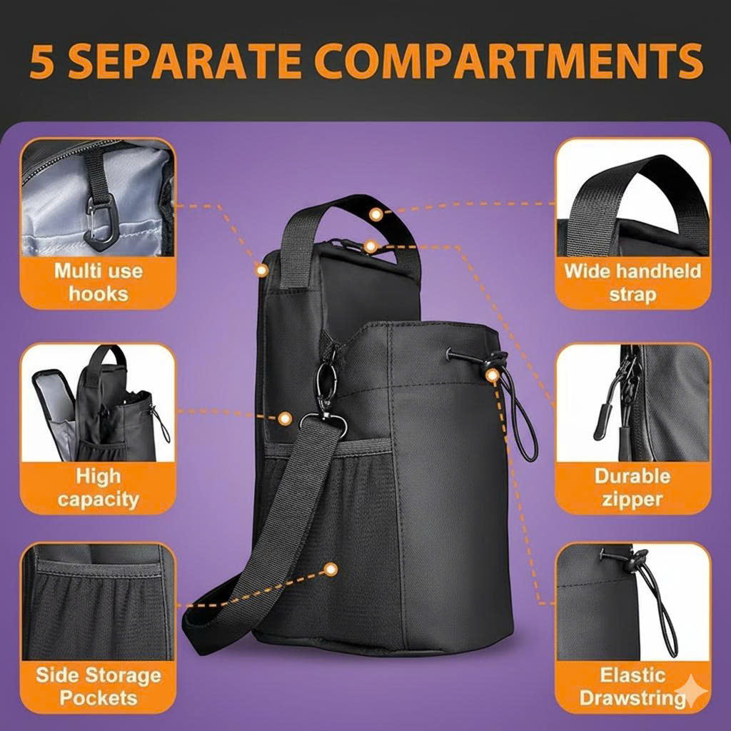 STYGOD™ Magnetic Water Bottle Bag